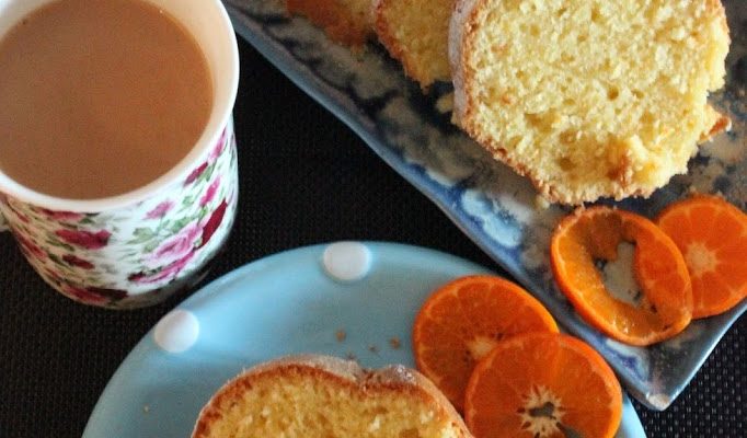Orange Cake/ Tea cake-Orange cake